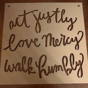 Jimmy Don signed metal sign purchased at Magnolia